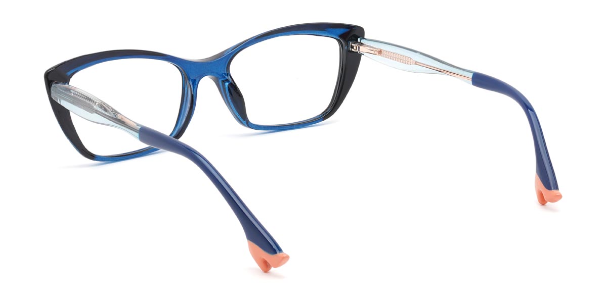 Blau Patty - Rectangle Glasses