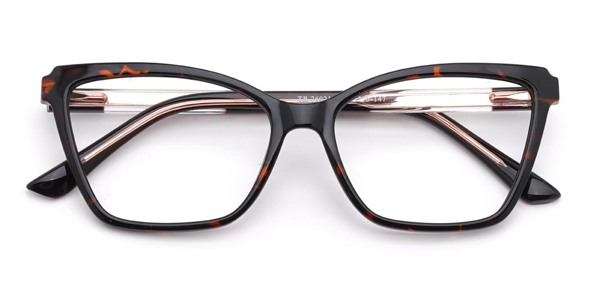 Tortoiseshell Marden - Rectangle Glasses