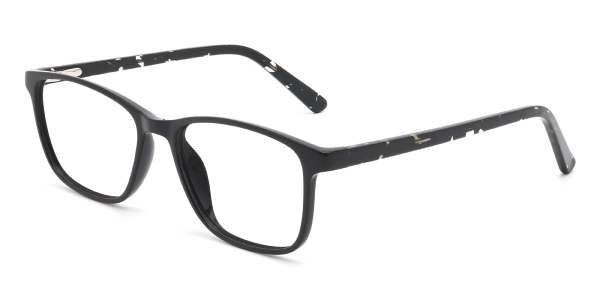 Black Cirilo Glasses - Rectangle Glasses