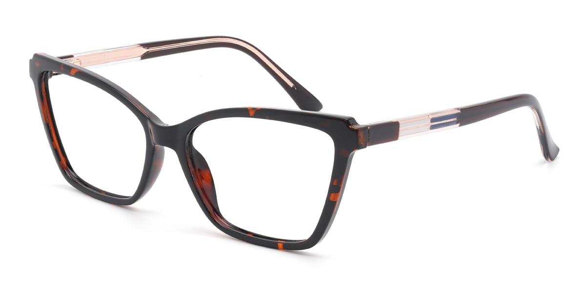 Tortoiseshell Marden - Rectangle Glasses