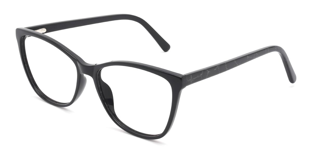 Black Sherry - Cat Eye Glasses