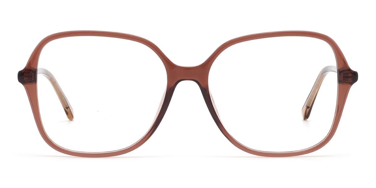 Brown Geraint - Square Glasses