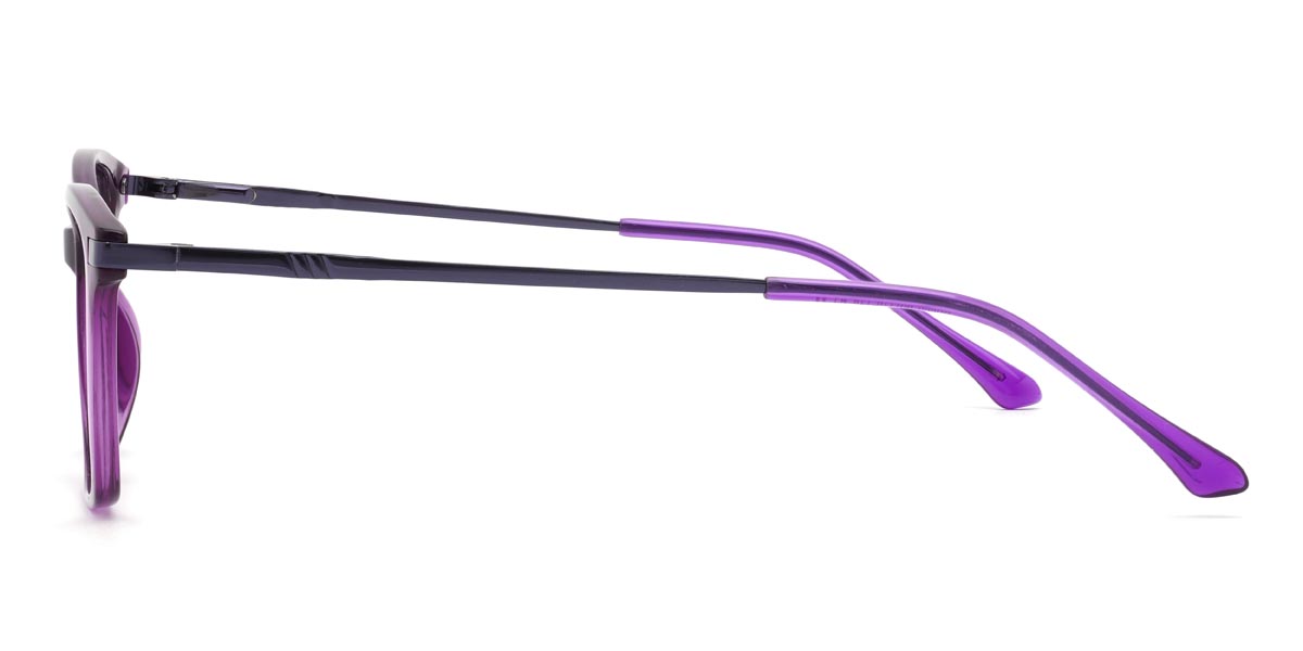 Purple Abiel - Rectangle Glasses