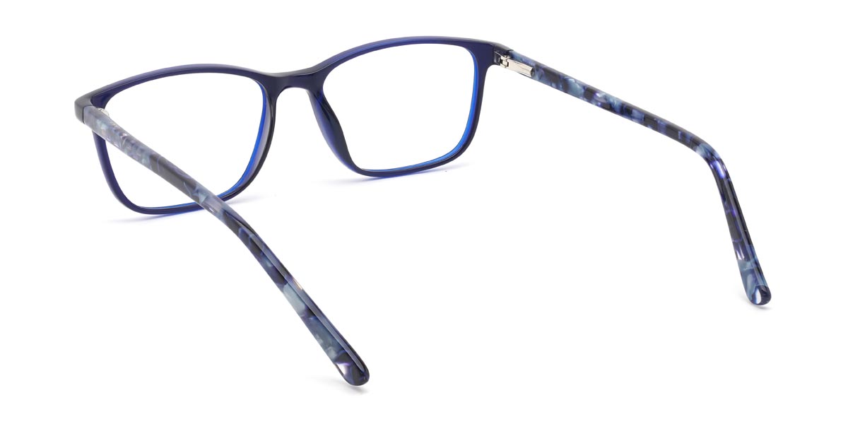 Navy Cirilo Glasses - Rectangle Glasses