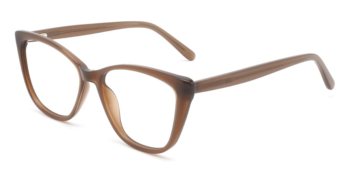 Brown Miya Glasses - Cat Eye Glasses