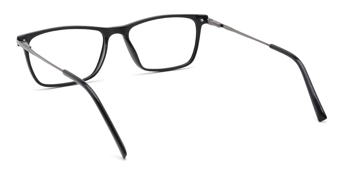 Black Benson - Rectangle Glasses