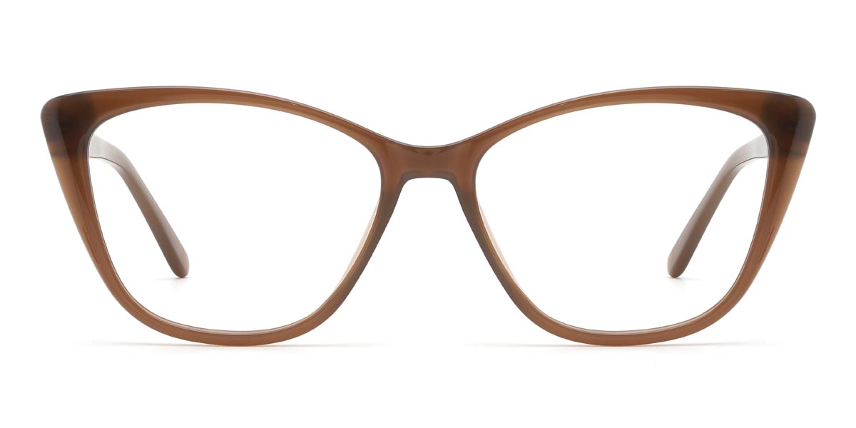 Brown Miya Glasses - Cat Eye Glasses