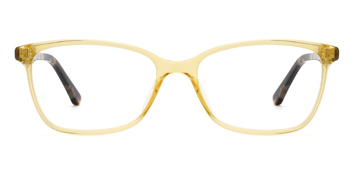 Sárga Savannah - Rectangle Glasses