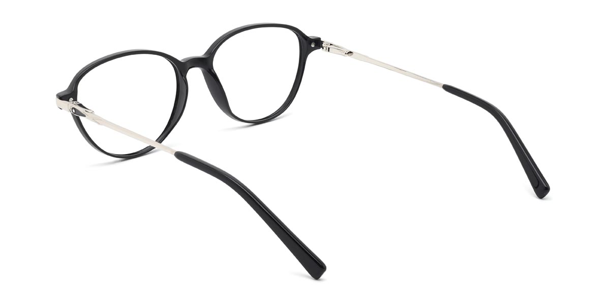 Black Jessey - Oval Glasses