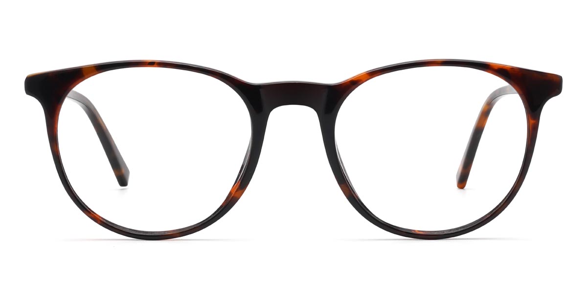 Tortoiseshell Maxine - Oval Glasses