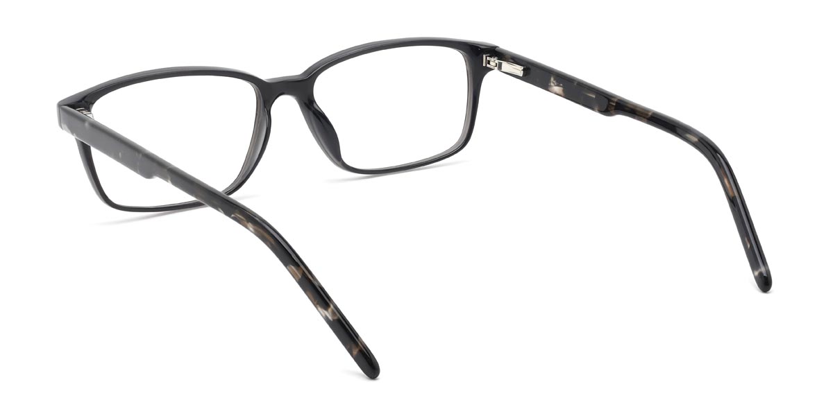 Black Black Tortoiseshell Cosmo - Rectangle Glasses