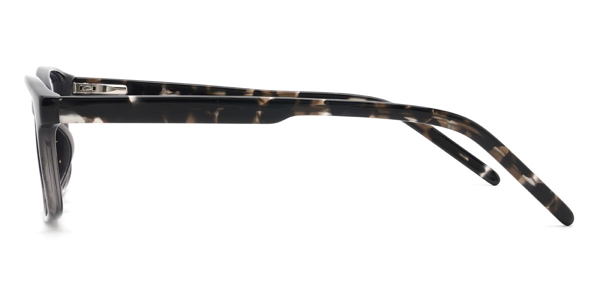 Black Black Tortoiseshell Cosmo - Rectangle Glasses