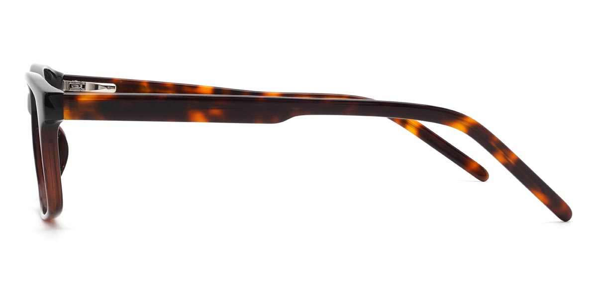 Brown Cosmo - Rectangle Glasses