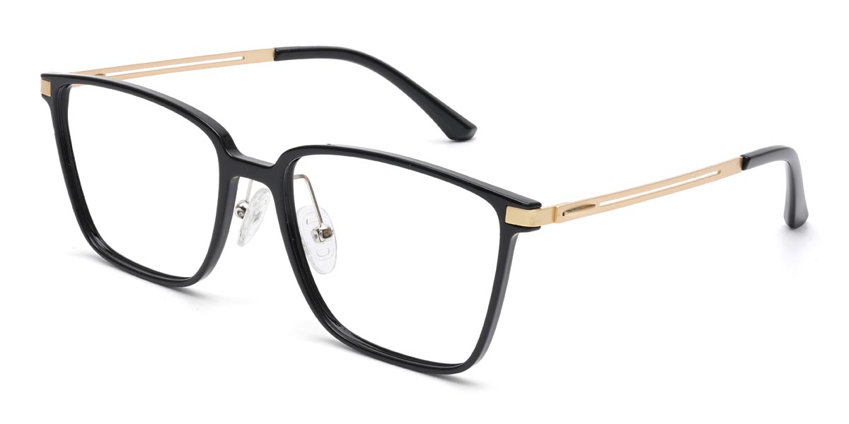 Black Cheney Glasses - Rectangle Glasses