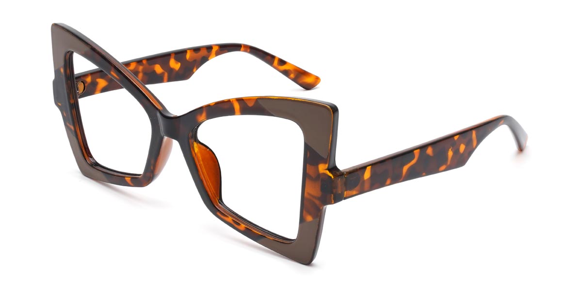 Brown Tortoiseshell Beata - Cat Eye Glasses