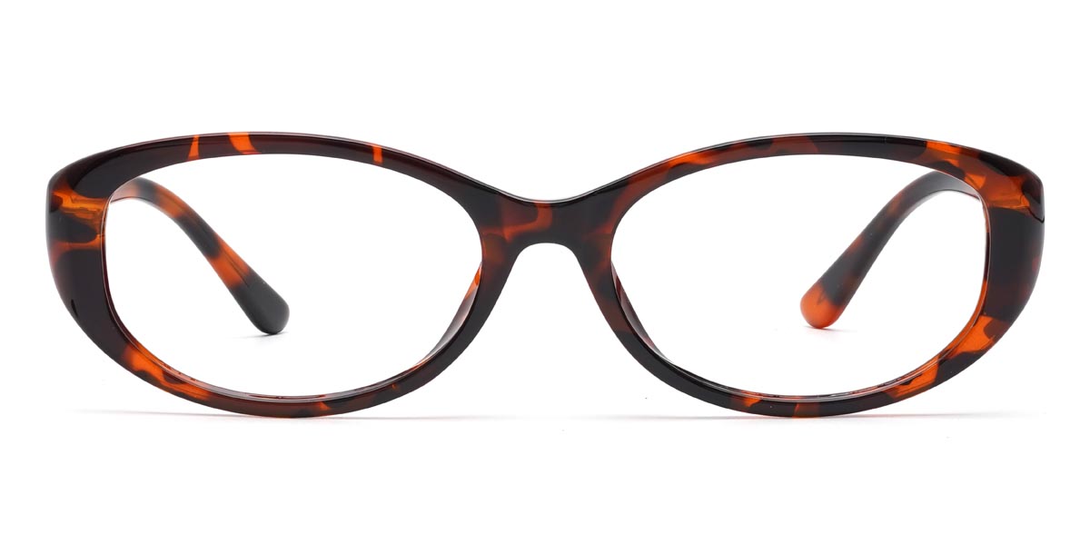 Tortoiseshell Derek - Oval Glasses