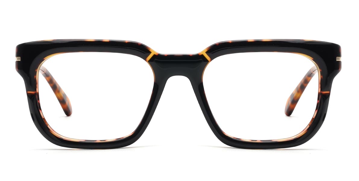 Tortoiseshell Billy - Rectangle Glasses