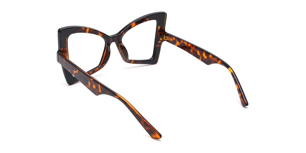 Braun Schildpatt Beata - Cat Eye Glasses