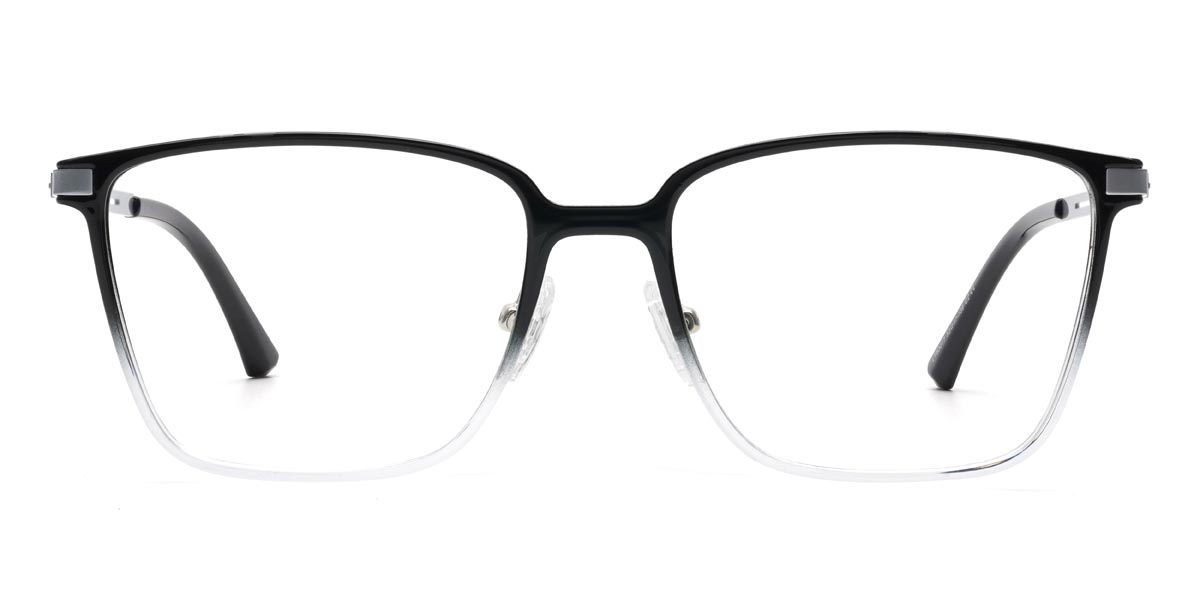 Gradient Black Cheney - Rectangle Glasses