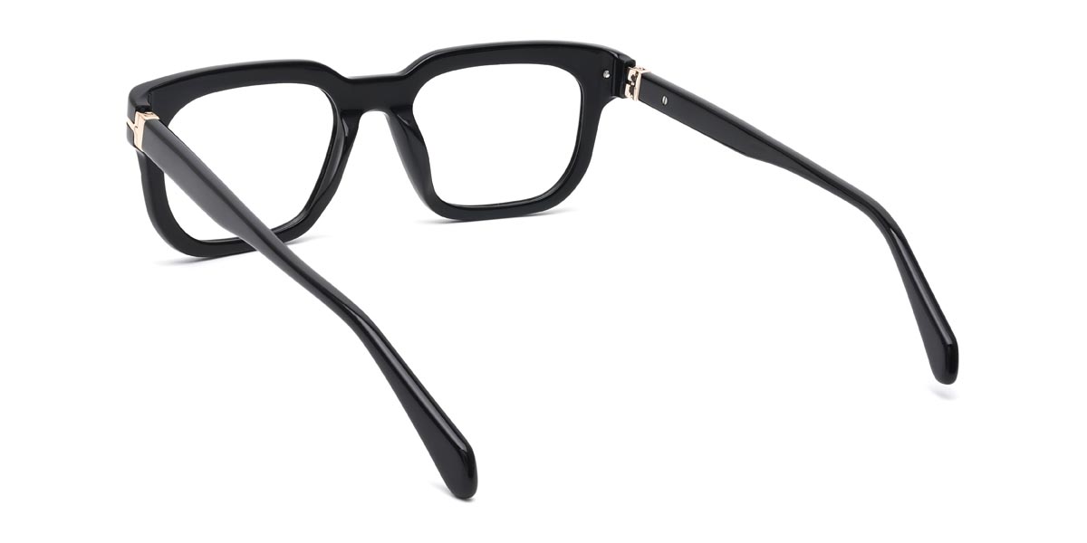 Noir Billy - Rectangle Glasses