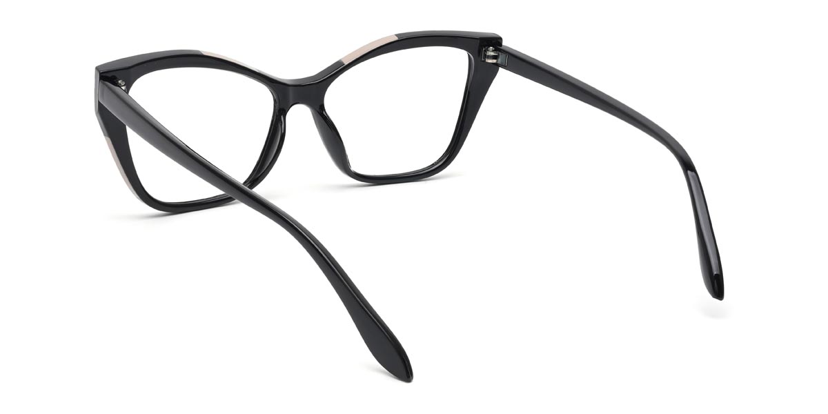 Black Demi - Cat Eye Glasses