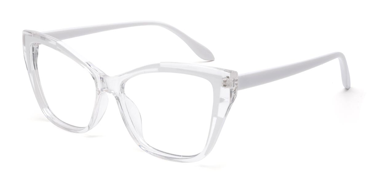 Clear Demi - Cat Eye Glasses