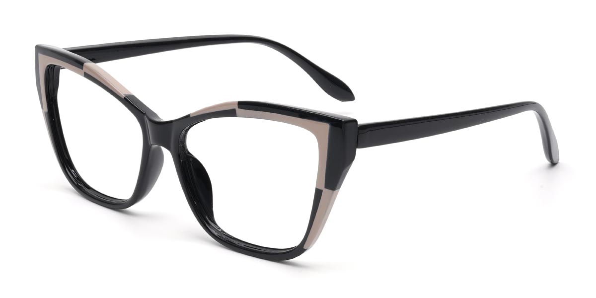 Black Demi - Cat Eye Glasses