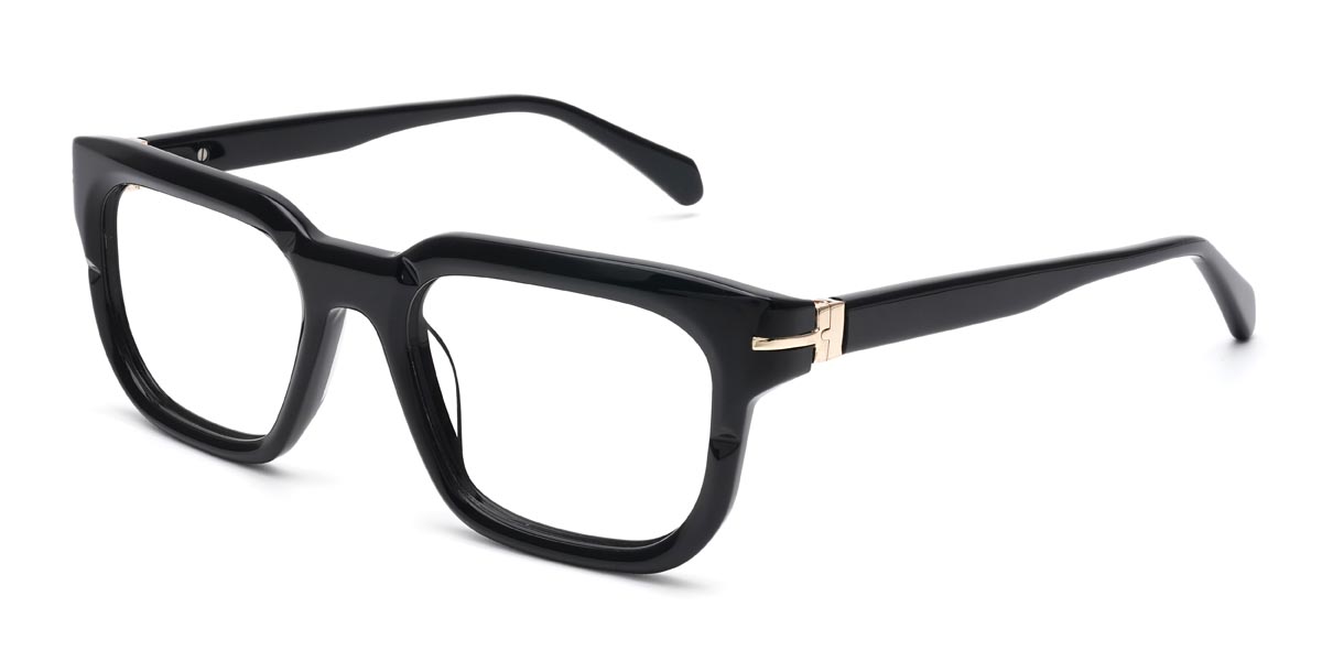 Noir Billy - Rectangle Glasses