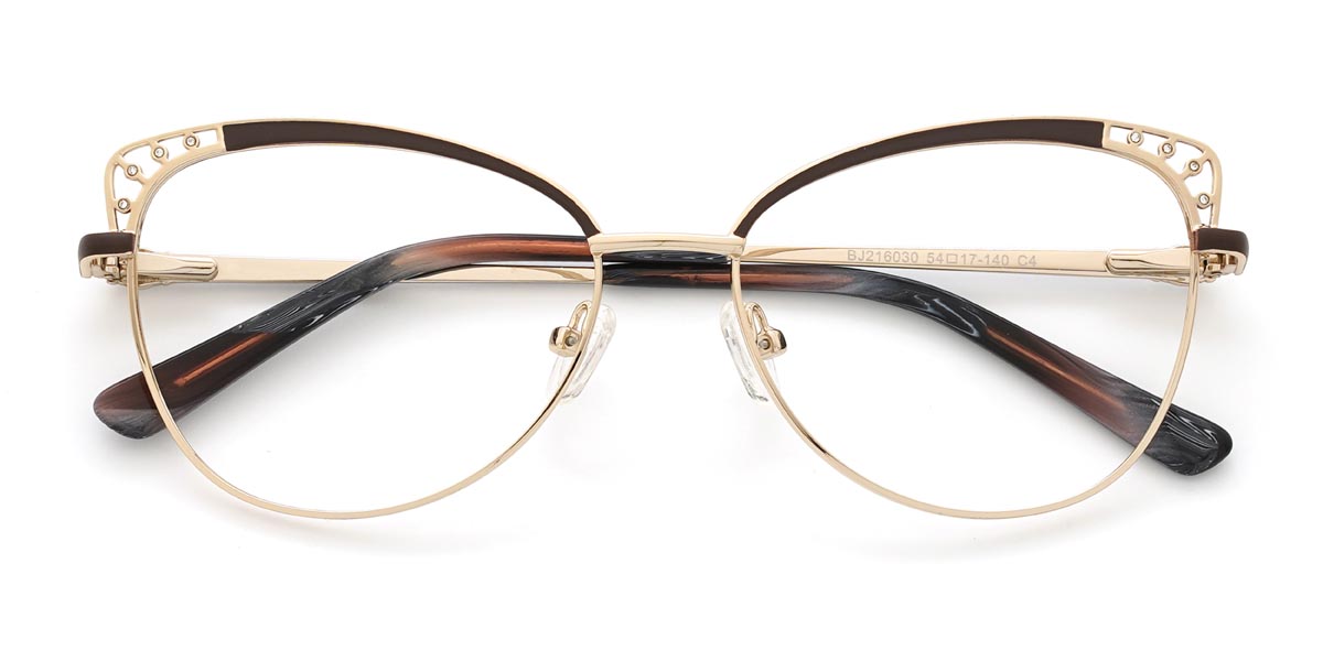 Doré Brun Spark - Cat Eye Glasses