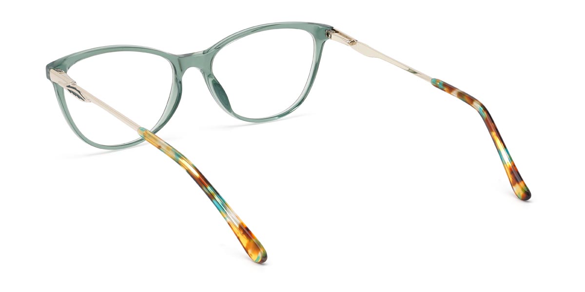 Mint Stacey Glasses - Cat Eye Glasses