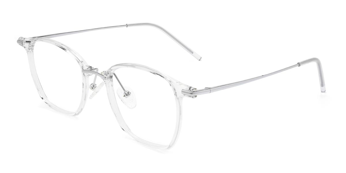 Clear Becky - Rectangle Glasses