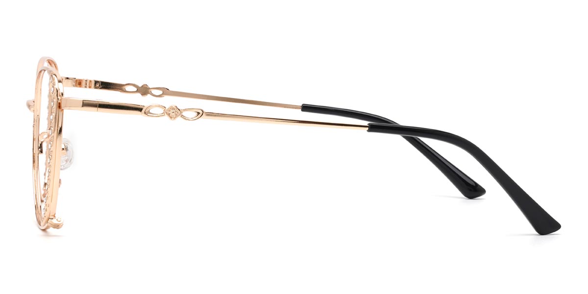 Gold Marilyn Brille - Rectangle Glasses