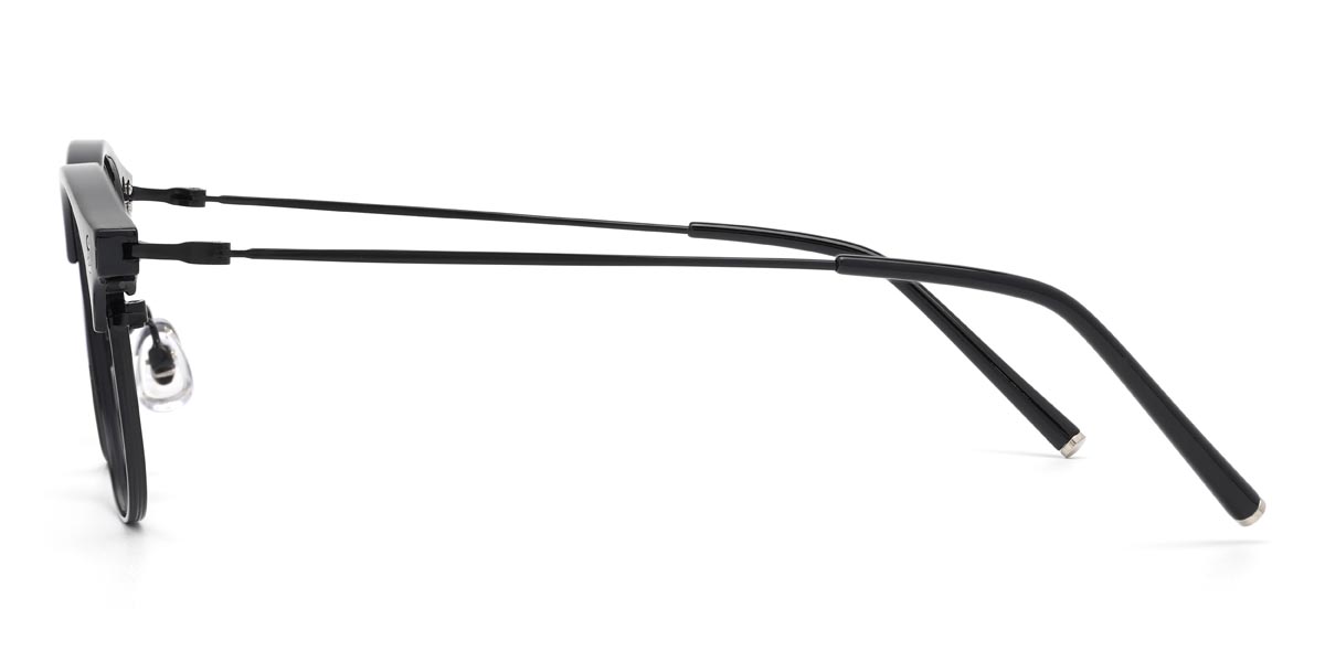 Black Colbert - Oval Glasses