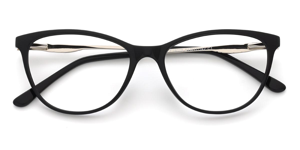 Negro Stacey - Cat Eye Glasses