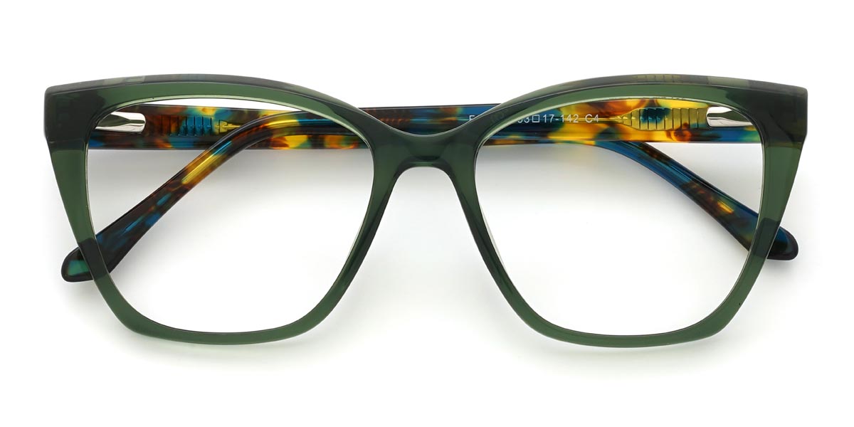 Verde Ashley - Square Glasses