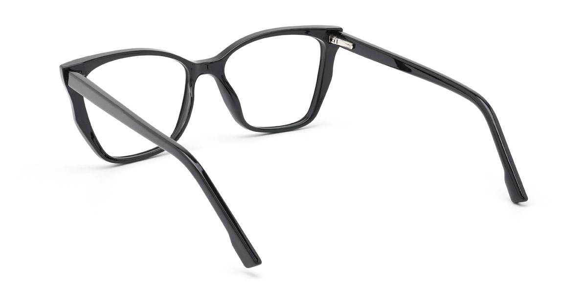 Negro Mercedes - Square Glasses