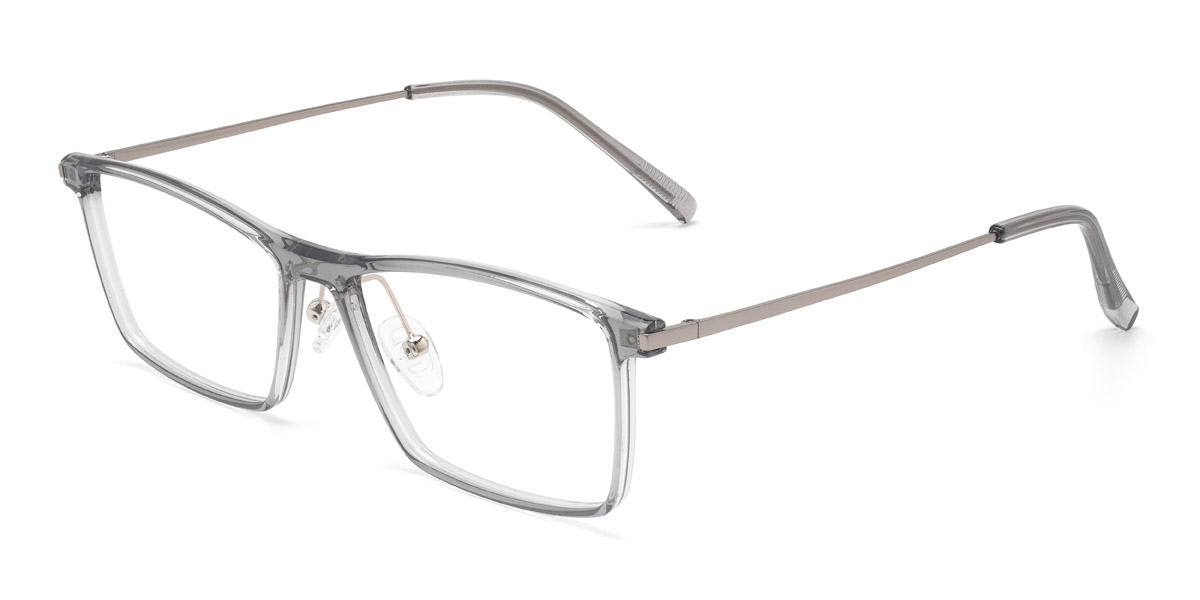 Clair Gris Edric - Rectangle Glasses