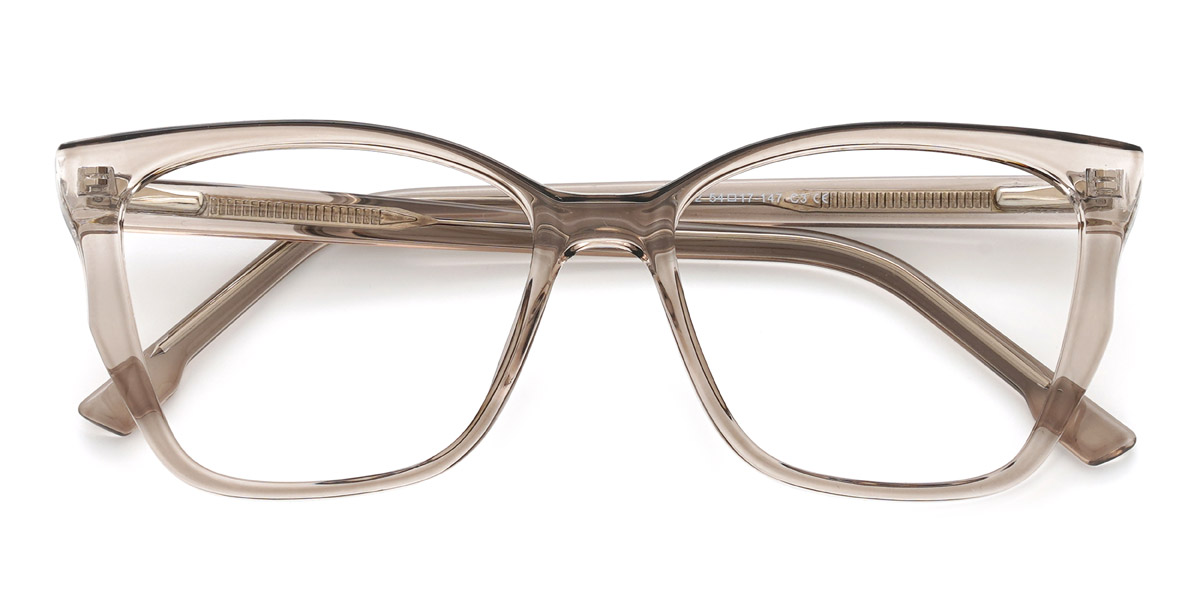 Gris Mercedes - Square Glasses