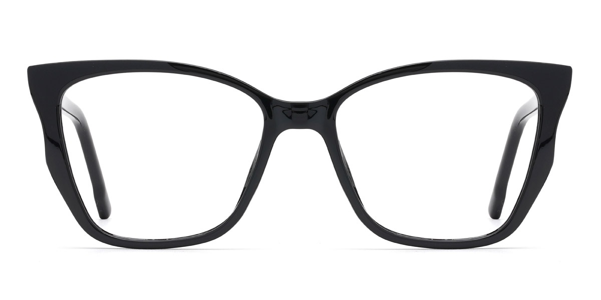 Negro Mercedes - Square Glasses