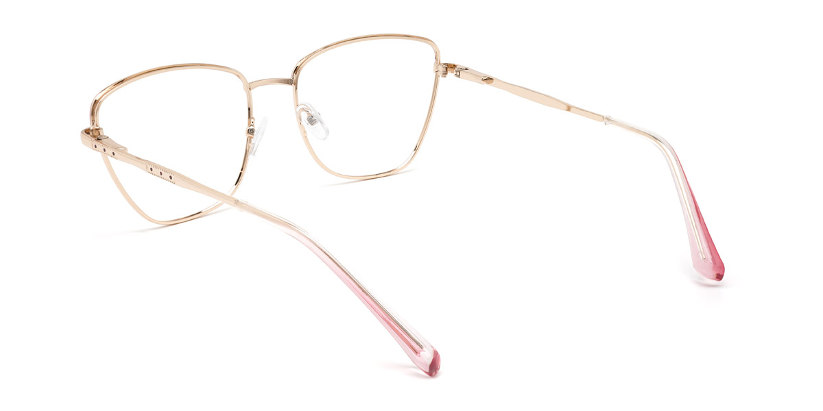 Rose Violet Bleu Philomena - Cat Eye Glasses