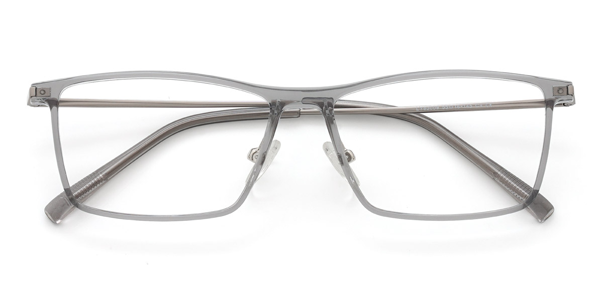 Clair Gris Edric - Rectangle Glasses