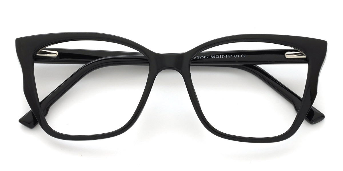 Black Mercedes - Square Glasses