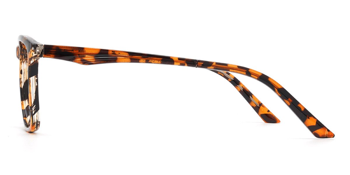 Tortoiseshell Ronaldo - Rectangle Glasses