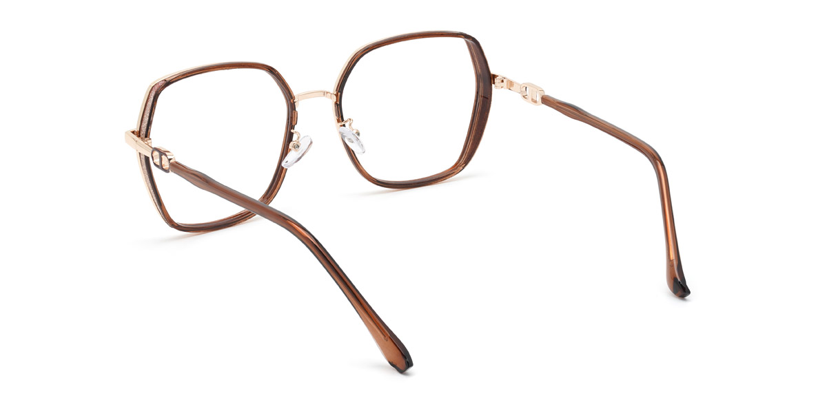 Marron Alexandra Lunettes - Square Glasses