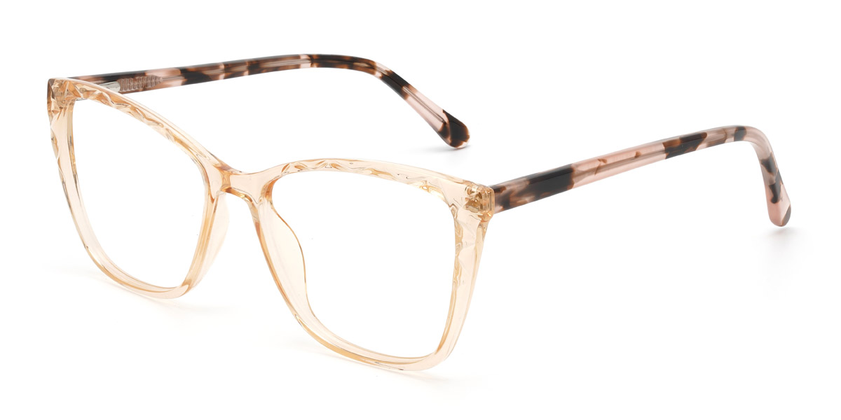 Champagne Bette - Cat Eye Glasses