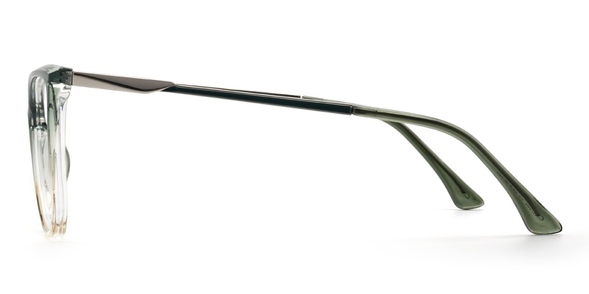 Degradado verde Emerald - Cat Eye Glasses