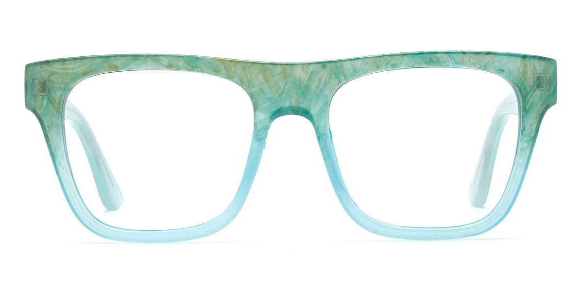 Light Blue Carina - Square Glasses