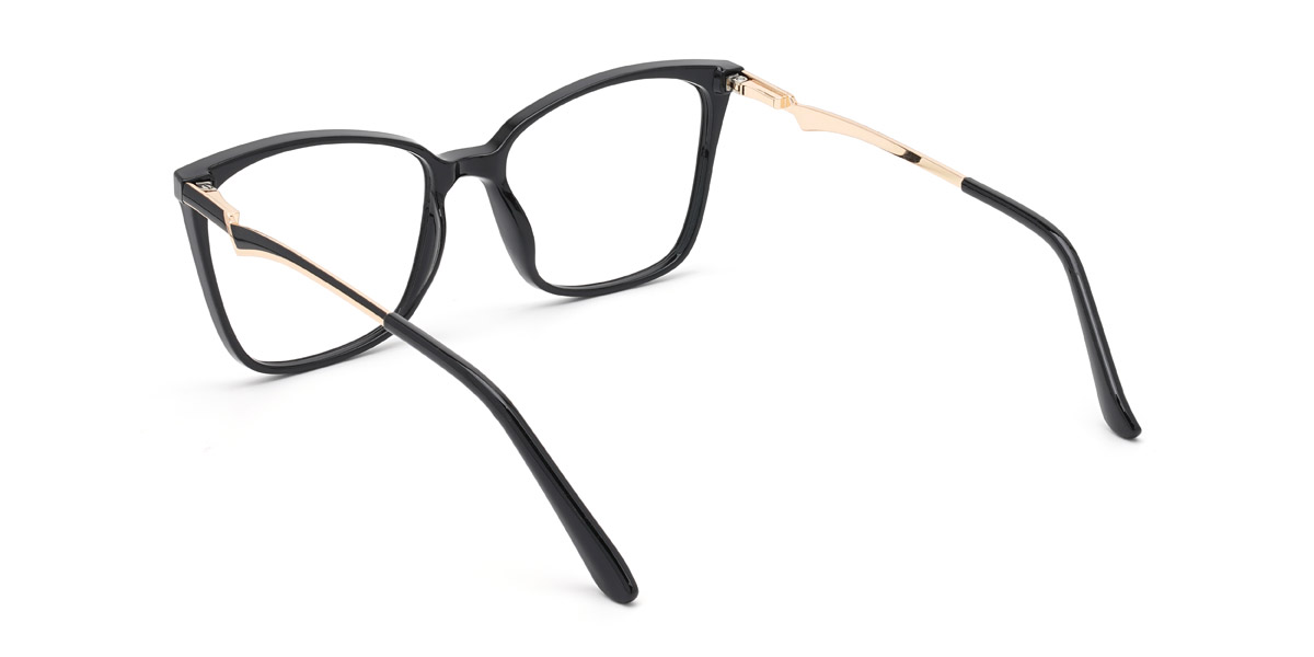 Black Ishara - Cat Eye Glasses