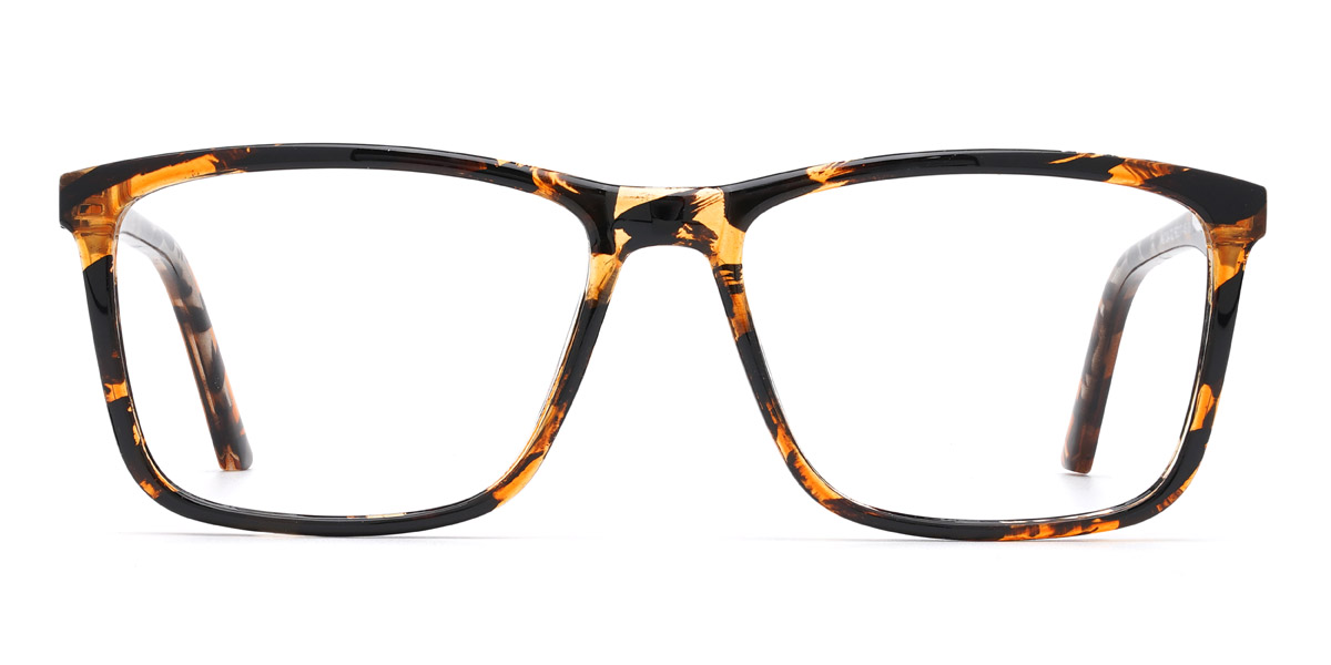 Tortoiseshell Ronaldo - Rectangle Glasses