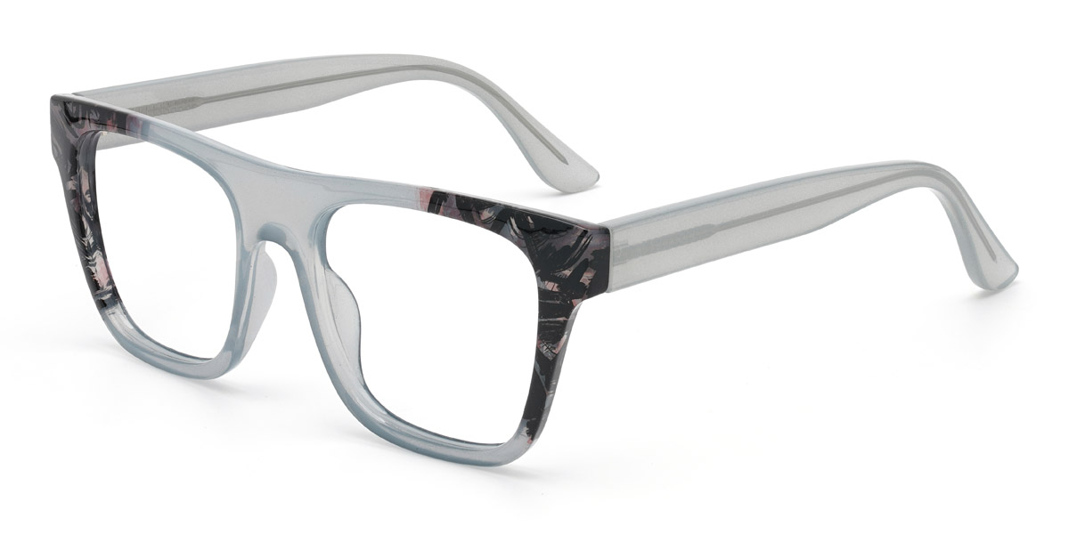 Gris Carina - Square Glasses